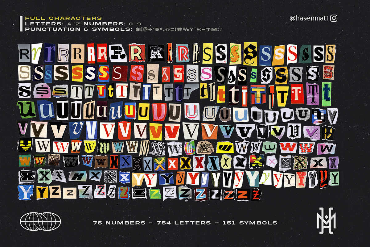 Ransom Letter PNG Asset Pack - 3GB, a Graphic by Hasenmatt (Photo 12 of 15)