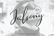 Jalsony, a Script Font by Larin Type Co. (Thumbnail 8 of 8)
