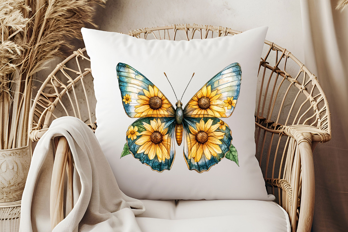 Floral Butterfly Png Bundle, an Illustration by Pixels.Craft (Photo 6 of 7)