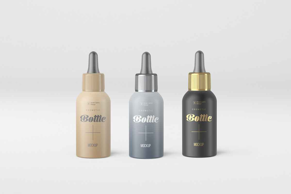 Cosmetic Bottle Mockup #5, a Cups & Container Mockup by Seven Lights (Photo 1 of 9)