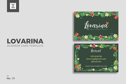 Feminine Business Card No. 13