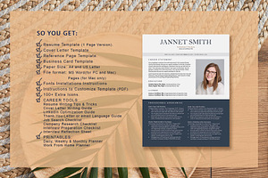 One Page Professional Resume