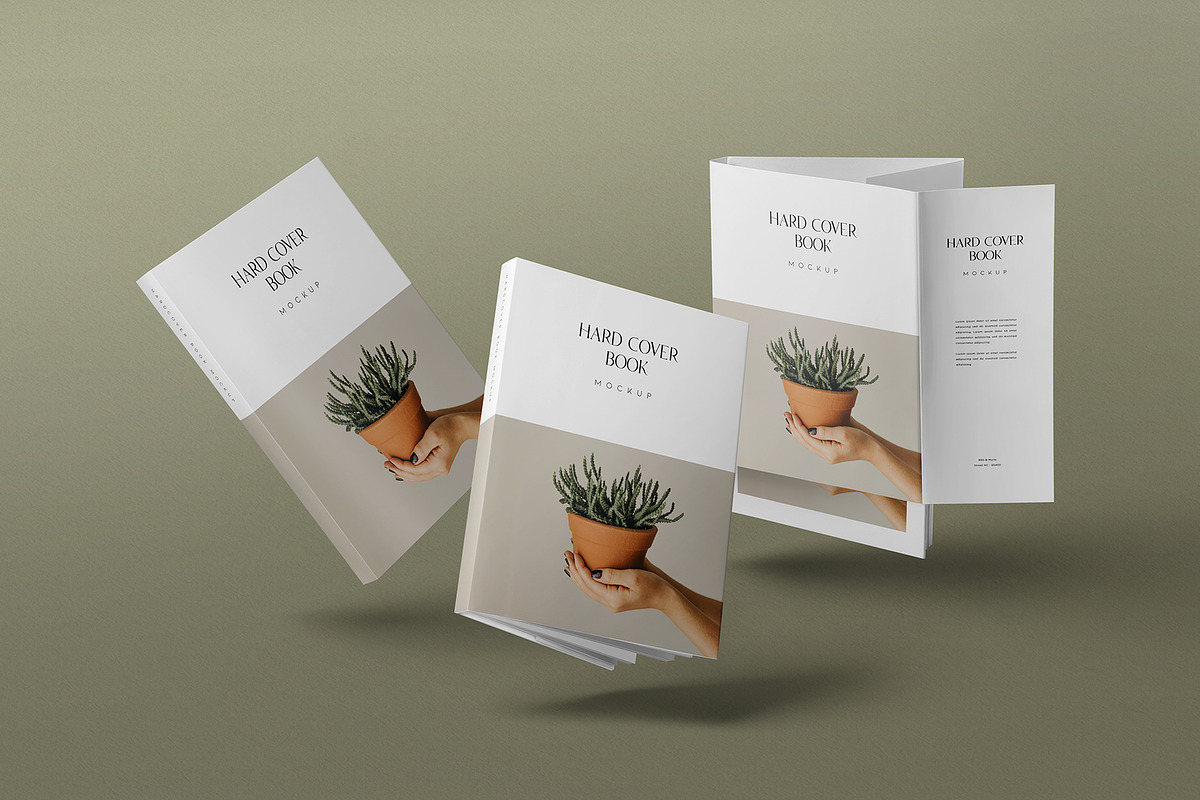 Book Mockup, a Product Mockup by ZippyPixels (Photo 3 of 6)