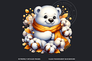 Autumn Cute animals Clipart Set, a Seasonal Illustration by ThatsDesignArt (Thumbnail 3 of 10)