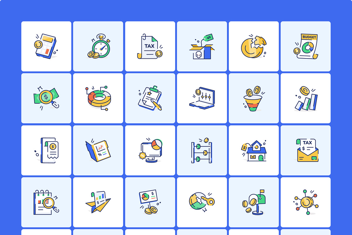 300 Finance and Operations Icons, a Duotone Icon by Creative Stall (Photo 8 of 10)