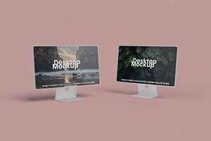 IMac Desktop Mockup