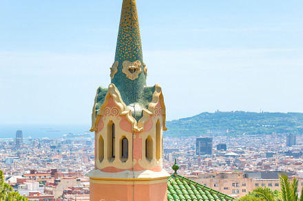 Museum of antoni gaudi in park guell stock photo containing park and gaudi, an Architecture Photo by Vapi