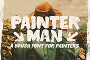 Painterman Brush Font, a Script Font by Types and Boats (Thumbnail 1 of 10)