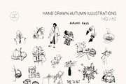 COZY AUTUMN modern posters set, a Seasonal Illustration by Yuliia Lashevska (Thumbnail 6 of 11)