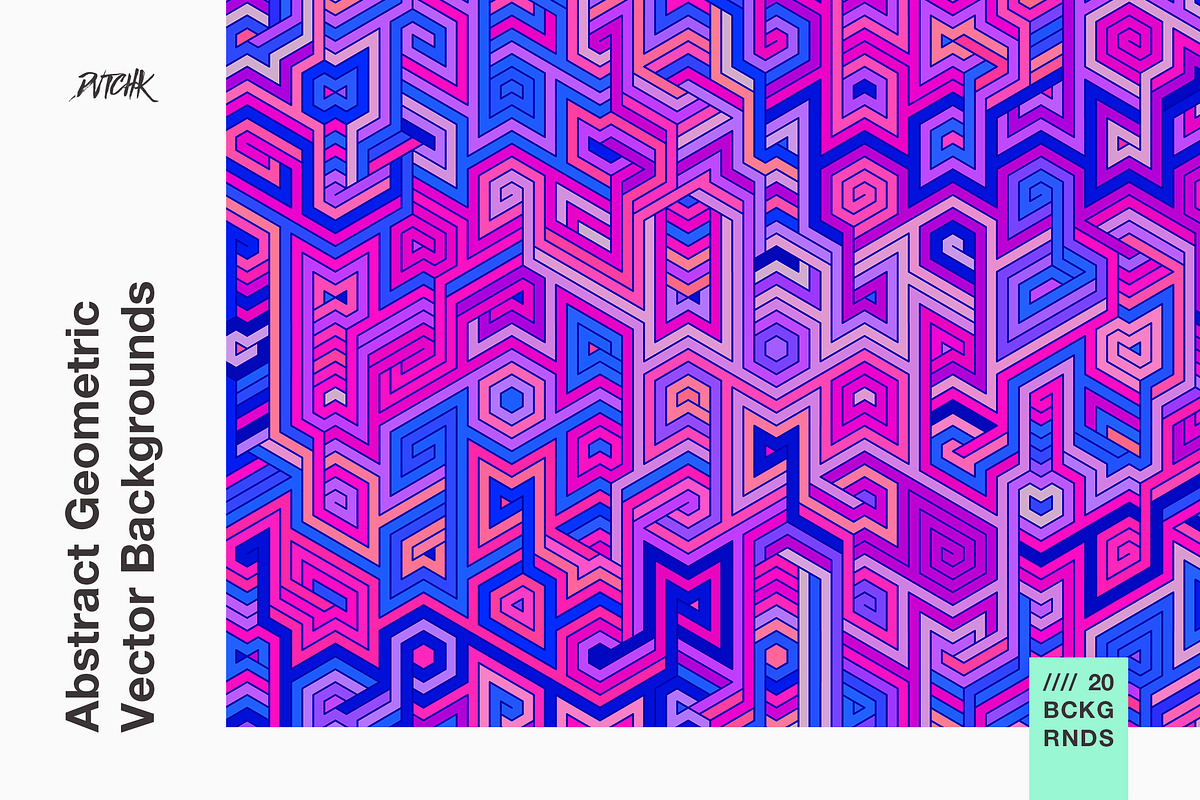 Abstract Geometric Vector Background, a Background Graphic by dvtchk (Photo 1 of 14)