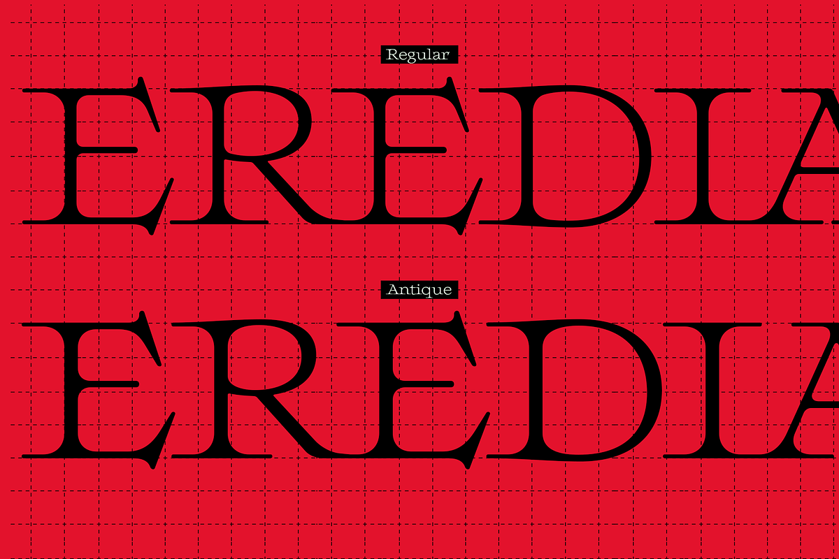 EREDIA, a Serif Font by Nasir Udin (Photo 12 of 17)