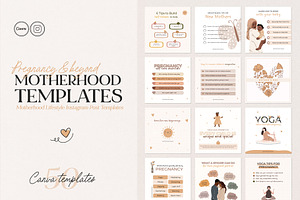 Motherhood Instagram Posts Canva