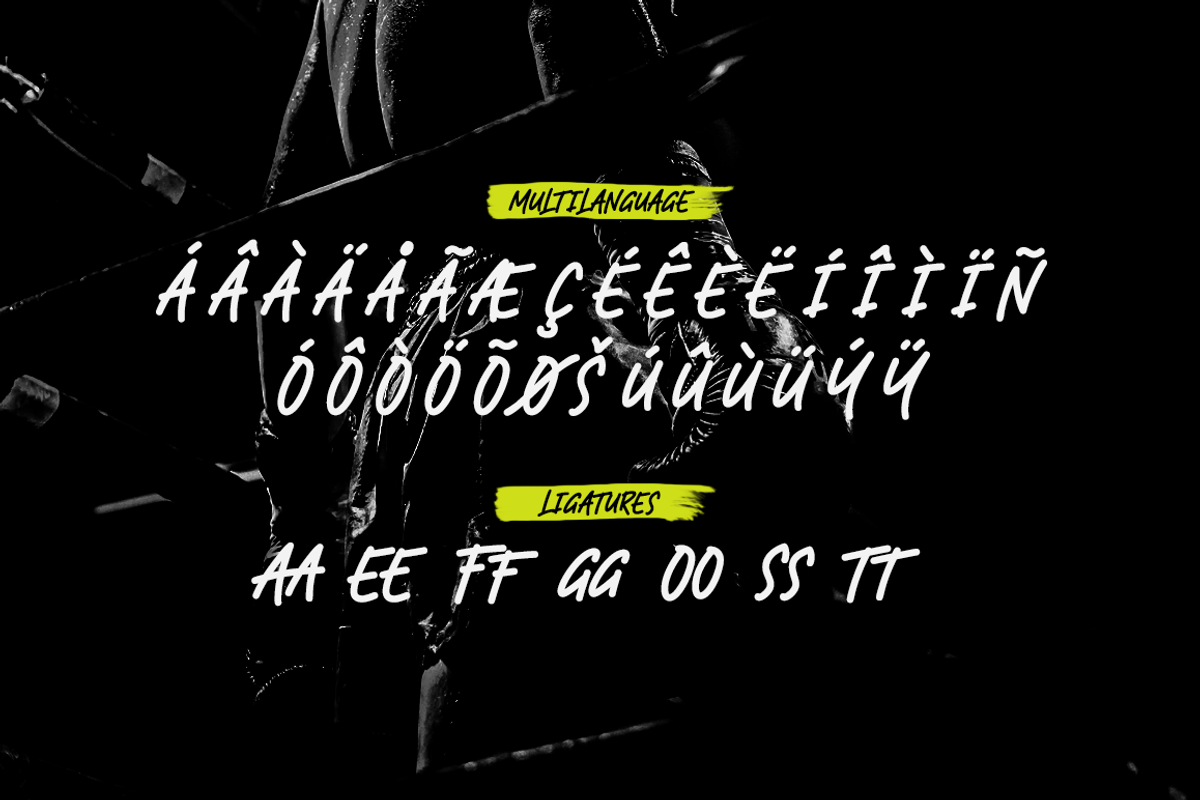 Ramphox - All Caps, a Sans Serif Font by Letteratom (Photo 11 of 12)