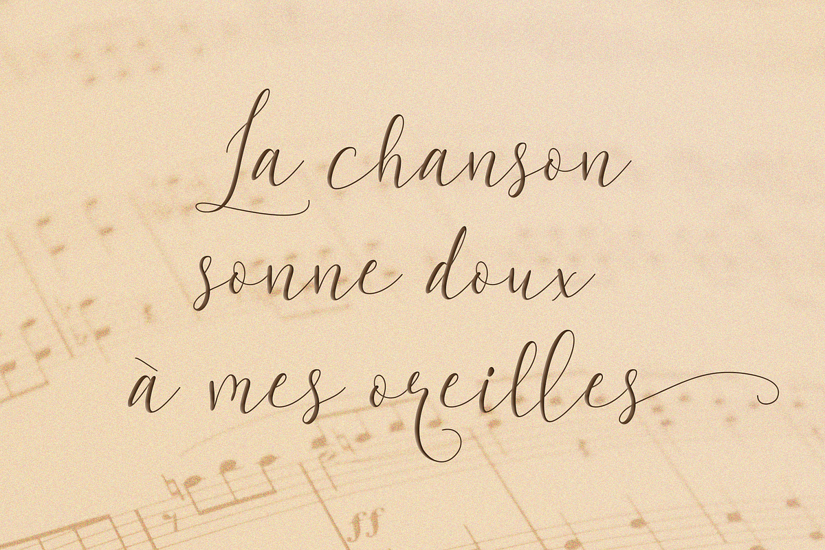Melodice, a Script Font by RT Studio (Photo 2 of 10)