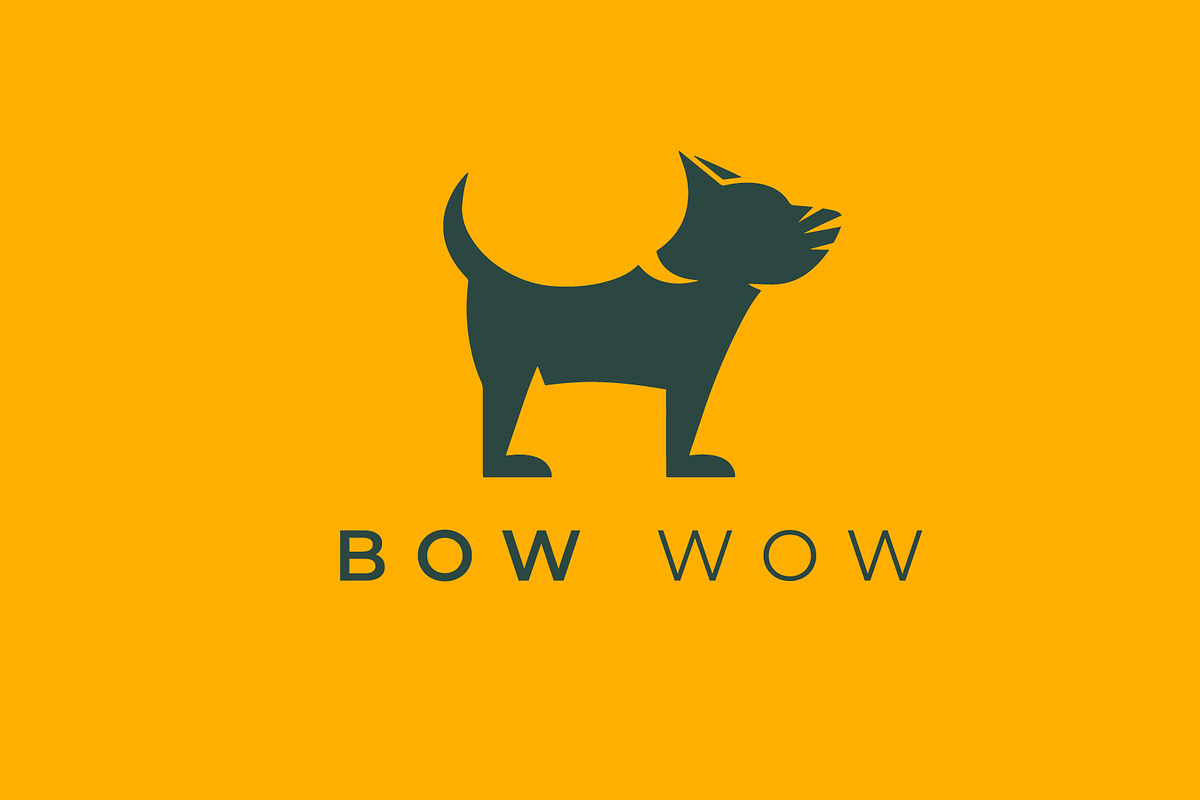 Dog minimal logo design| Template, a Branding & Logo Template by kamalrawat_gd (Photo 3 of 5)