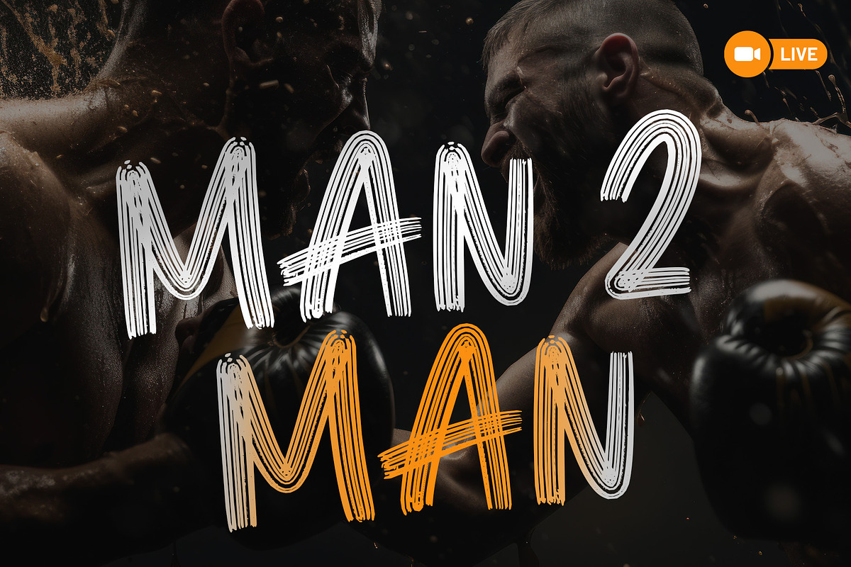 Rock Hustle - Brush Font, a Handwritten Font by Letterara (Photo 2 of 11)