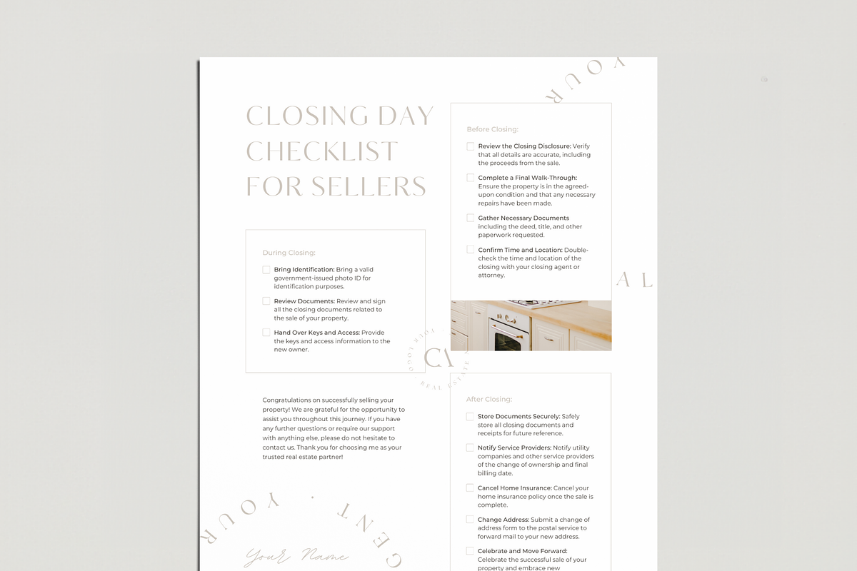 Real Estate Checklists BUNDLE, a Marketing Template by EstateElements (Photo 9 of 10)