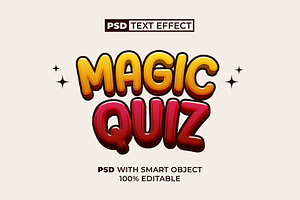 PSD 3D Text Effect Fun Game Style, a Layer Style Add-On by Mockmenot
