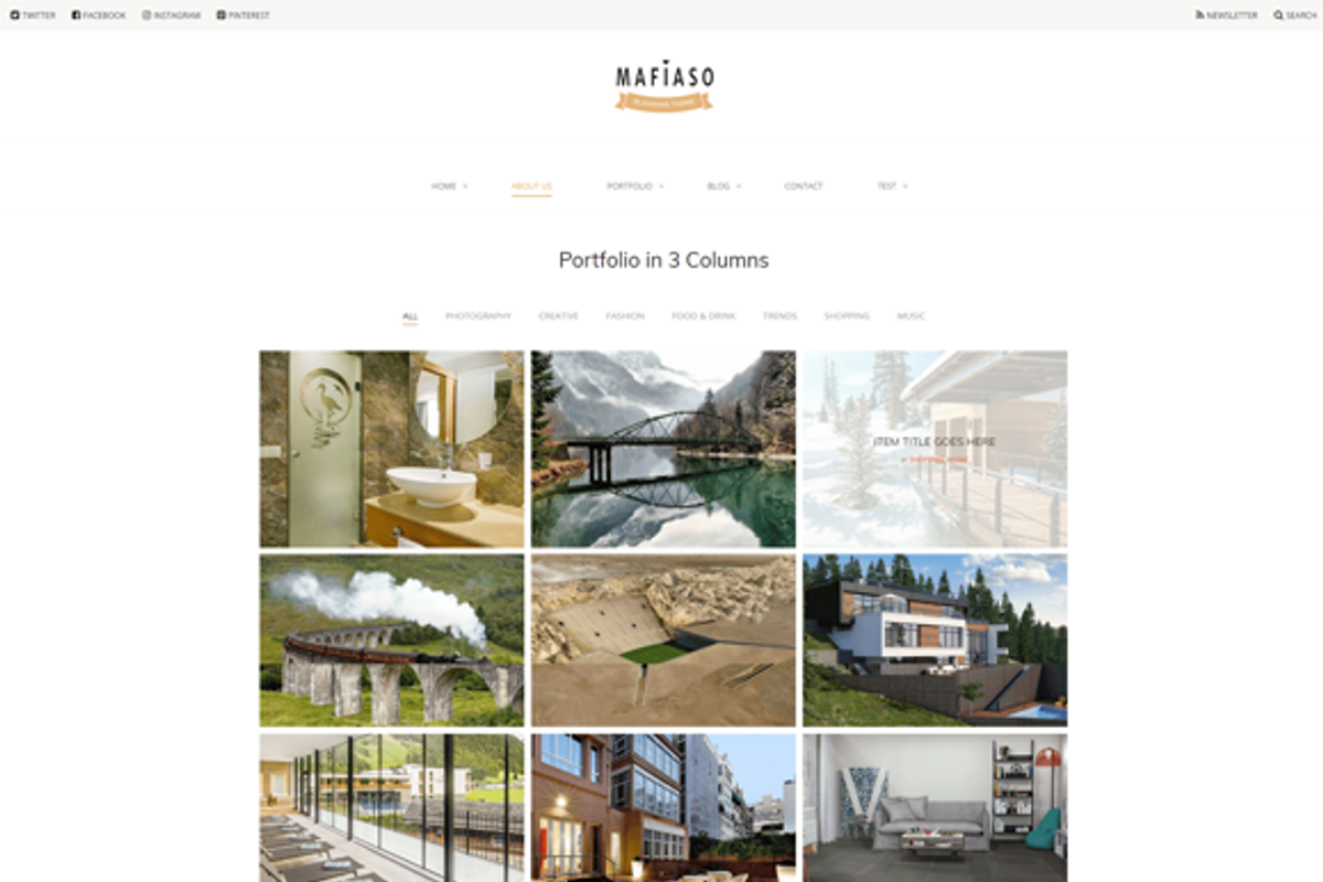 Mafiaso - Blog HTML Template, a Websites & App Template by FlyTemplates.com (Photo 6 of 10)