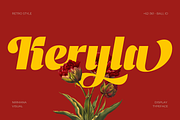 Keryla Retro - Branding Logo Font, a Sans Serif Font by Nirmana Visual (Thumbnail 1 of 11)