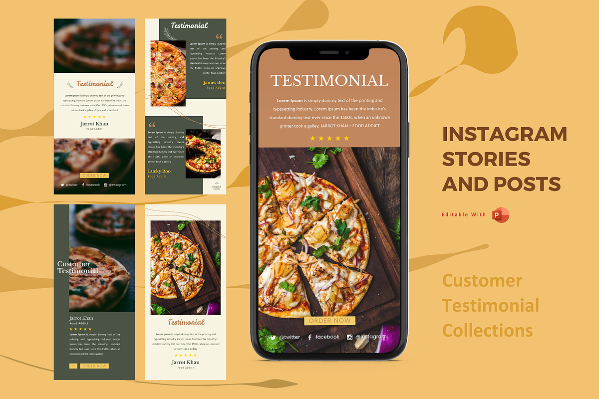 SALE | 12 BUNDL INSTAGRAM STORY&POST, a Social Media Template by rivatxfz (Photo 9 of 13)