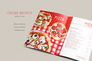 Italian Brunch Watercolor, a Food Illustration by Volha Studio (Thumbnail 5 of 11)
