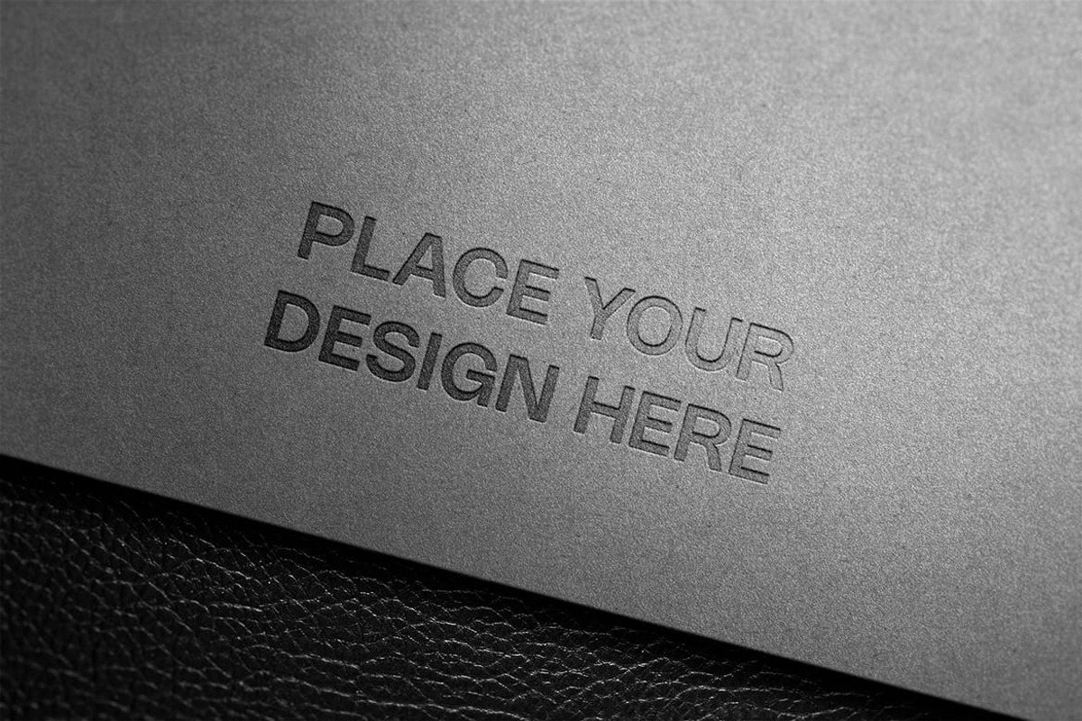 Deboss Logo Mockup Moer, a Product Mockup by sagesmask.com (Photo 3 of 3)