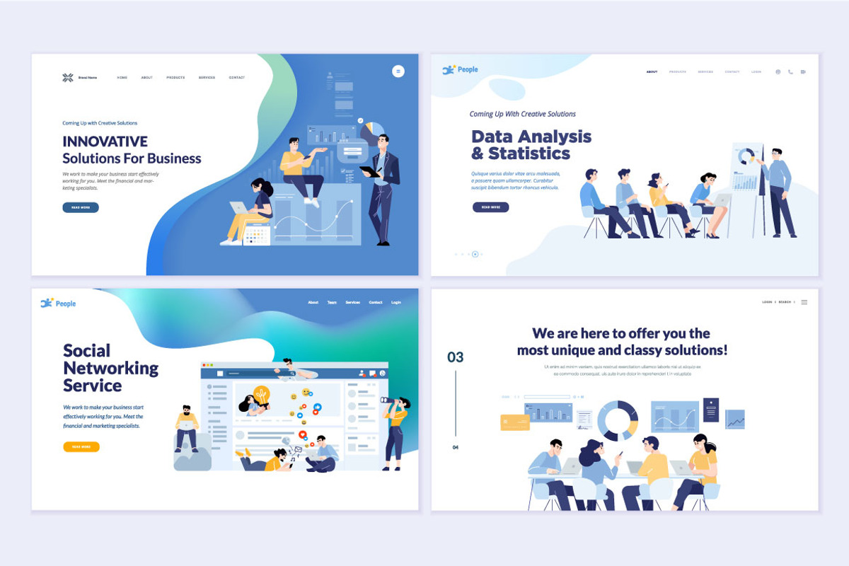 Web Page Design Templates, a Templates & Theme by PureSolution