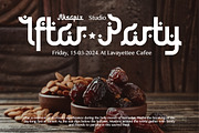 Al Filastiniyyun - Arabic Style Font, a Font by Aksapix Studio (Thumbnail 9 of 10)
