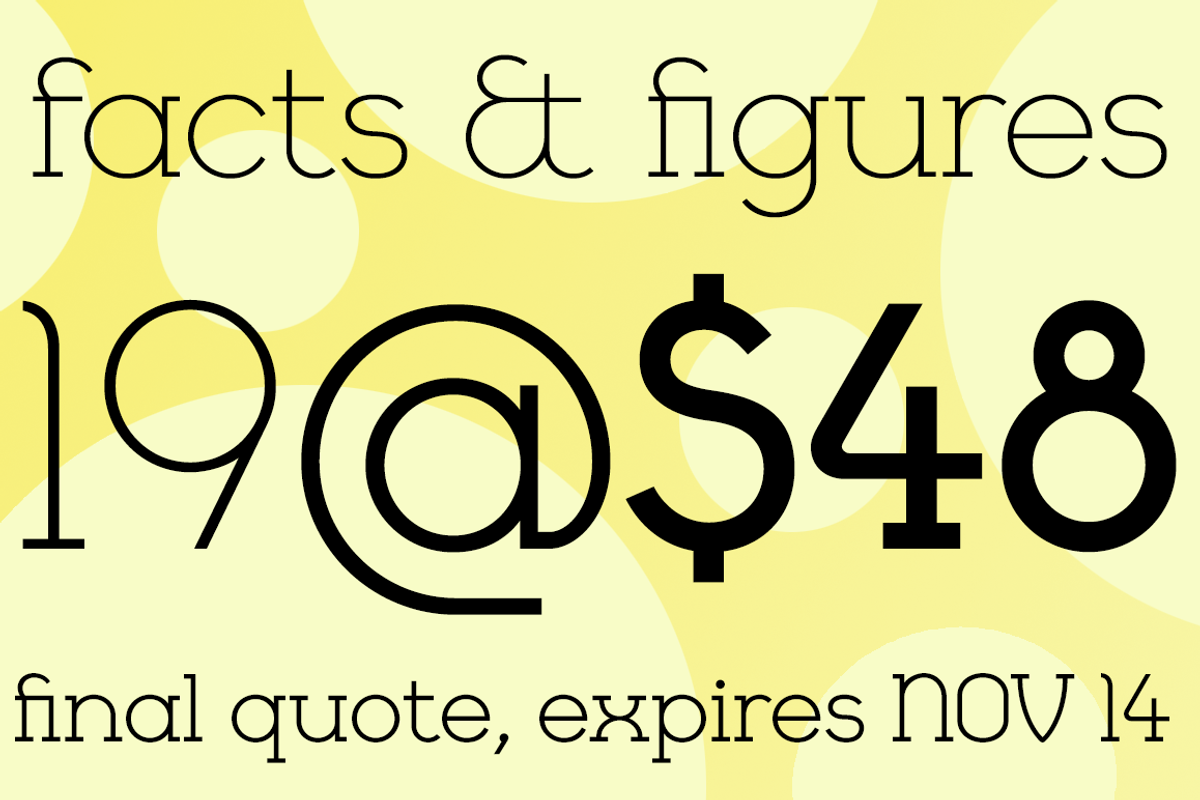 Cyclic, a Slab Serif Font by ArtyType (Photo 9 of 9)
