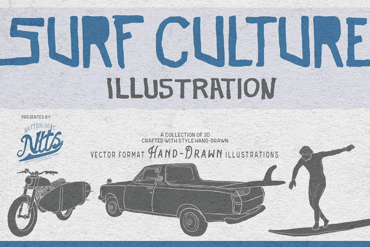 Surf Culture Illustration, a Sport Illustration by Nattsologic (Photo 1 of 6)