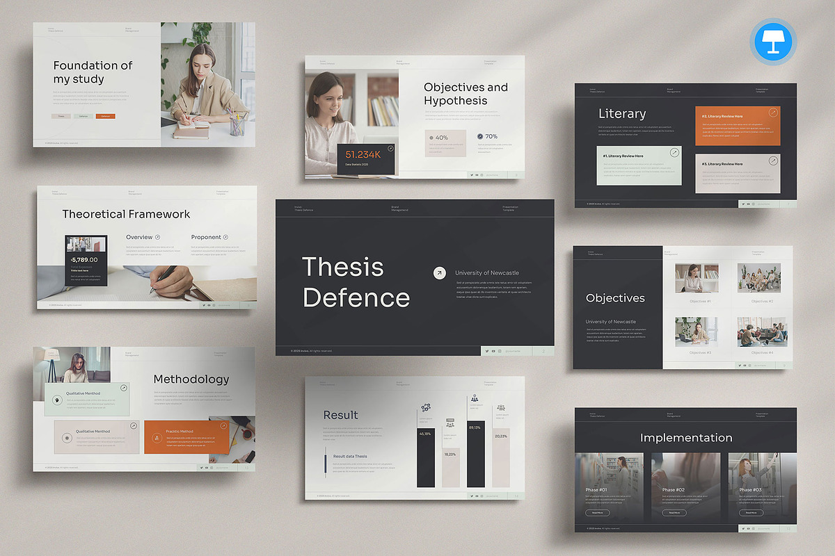 Thesis Research Defense Keynote, a Presentation Template by Pixslides (Photo 1 of 7)