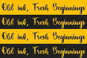 Clairmont Script, a Handwritten Font by Dm Studio (Thumbnail 4 of 8)