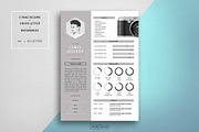 Resume CV Template for Word, a Resume Template by CrystalResumes (Thumbnail 1 of 4)
