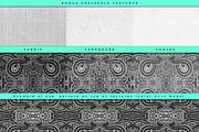 Zentangle seamless vector patterns, a Pattern Graphic by TRIKONA (Thumbnail 5 of 6)