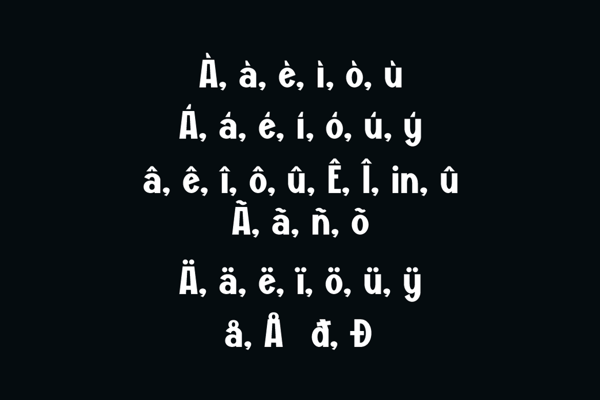 Mono Qaftots Modern Bold Brand Font, a Sans Serif Font by QR Design Studio (Photo 13 of 16)