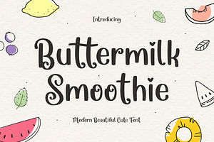 Buttermilk Smoothie