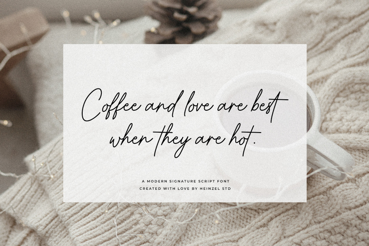Better Grade Modern Signature Font, a Script Font by Heinzel Std (Photo 12 of 24)