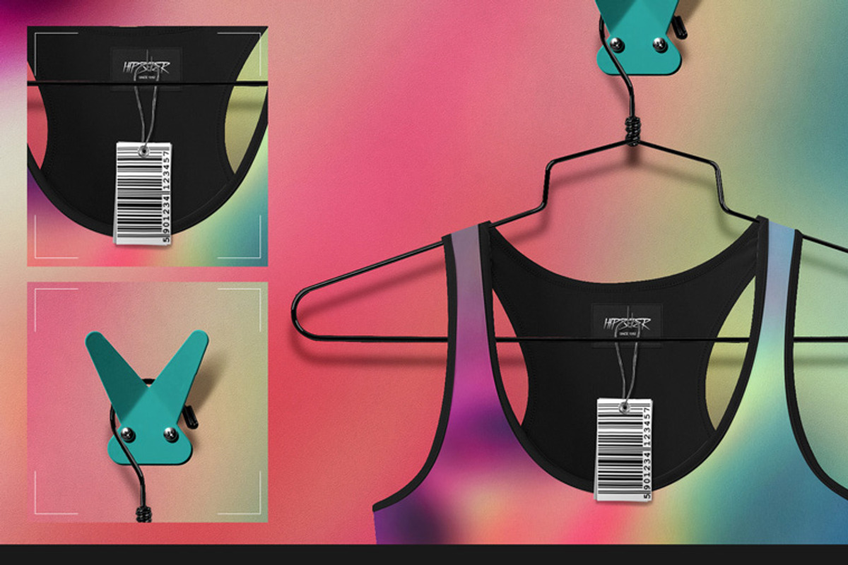 Racerback Tank On 5 Stages Mock-up, a Hoody Mockup by Mocca Mockups Store (Photo 35 of 68)