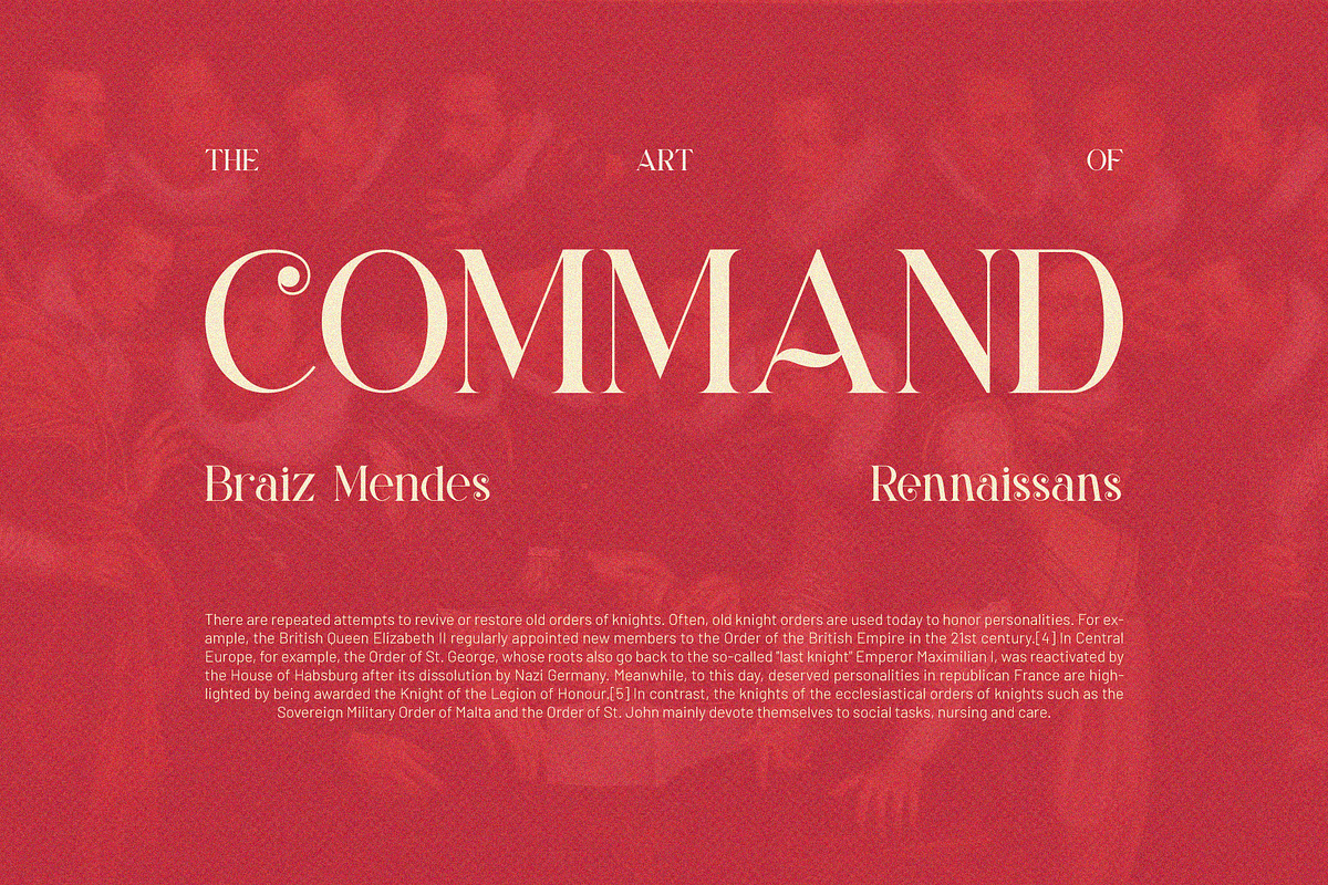 Milleka || Decorative Serif Font, a Serif Font by Idea Studio (Photo 4 of 10)