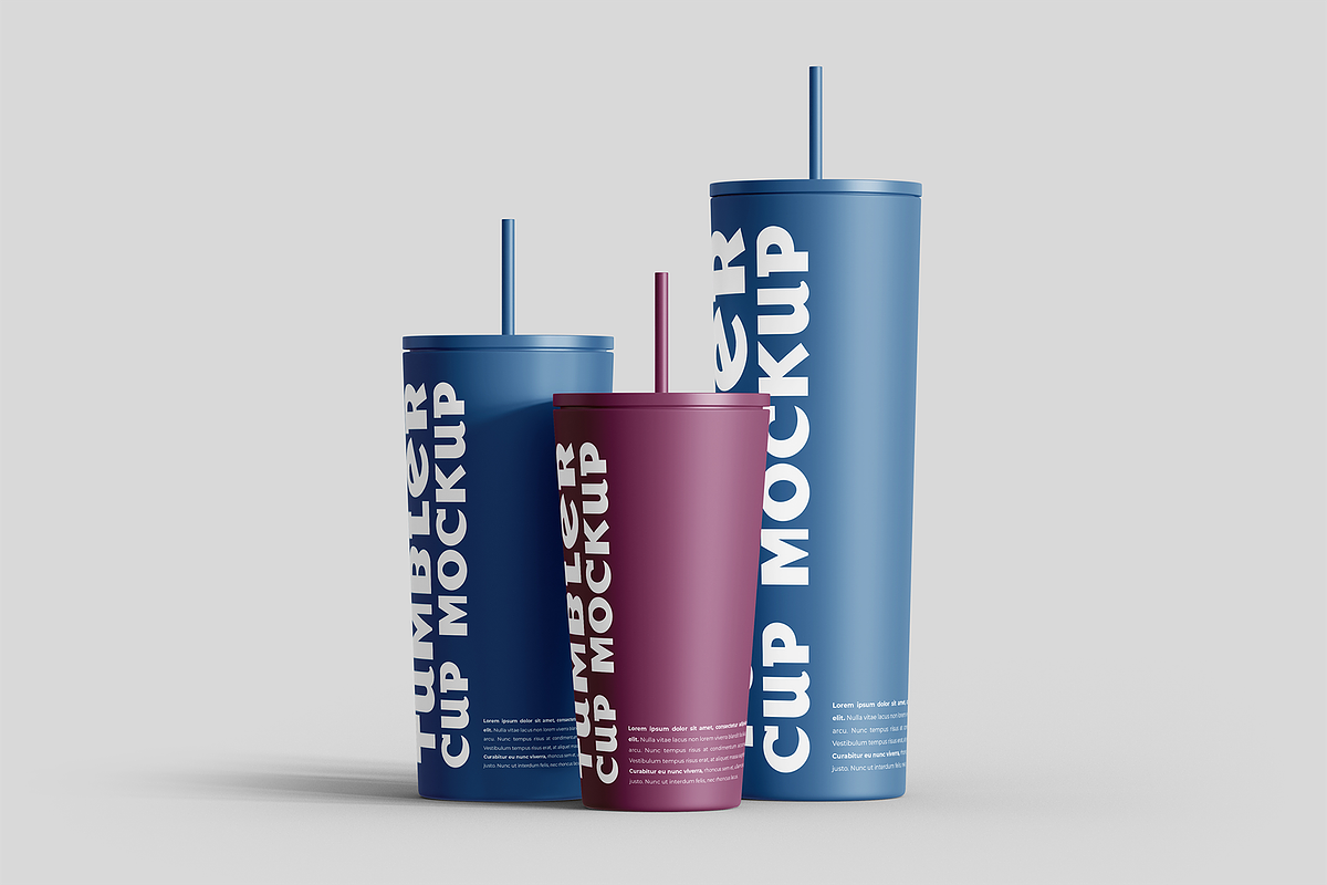 Simple Modern Classic Tumbler Mockup, a Cups & Container Mockup by Muhazdinata (Photo 7 of 8)