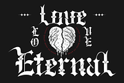 Tragedy Shaped | Blackletter Font, a Blackletter Font by 177Studio (Thumbnail 3 of 8)