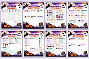 Haunted Night Party Plan Workbook, a Stationery Template by Mustafiz (Thumbnail 3 of 4)