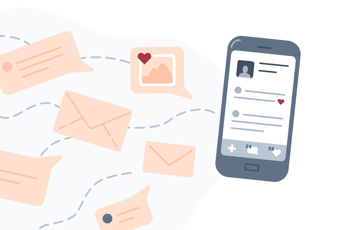 Notification overload, a Person Illustration by Good Studio (Photo 3 of 3)