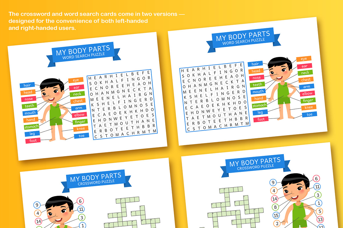 My Body Parts – Printable Learning C, an Education Illustration by Valin Malin (Photo 6 of 7)