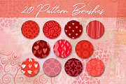 Line Art Hearts Procreate/Affinity, a Brush Add-On by DeloresArt (Thumbnail 4 of 14)