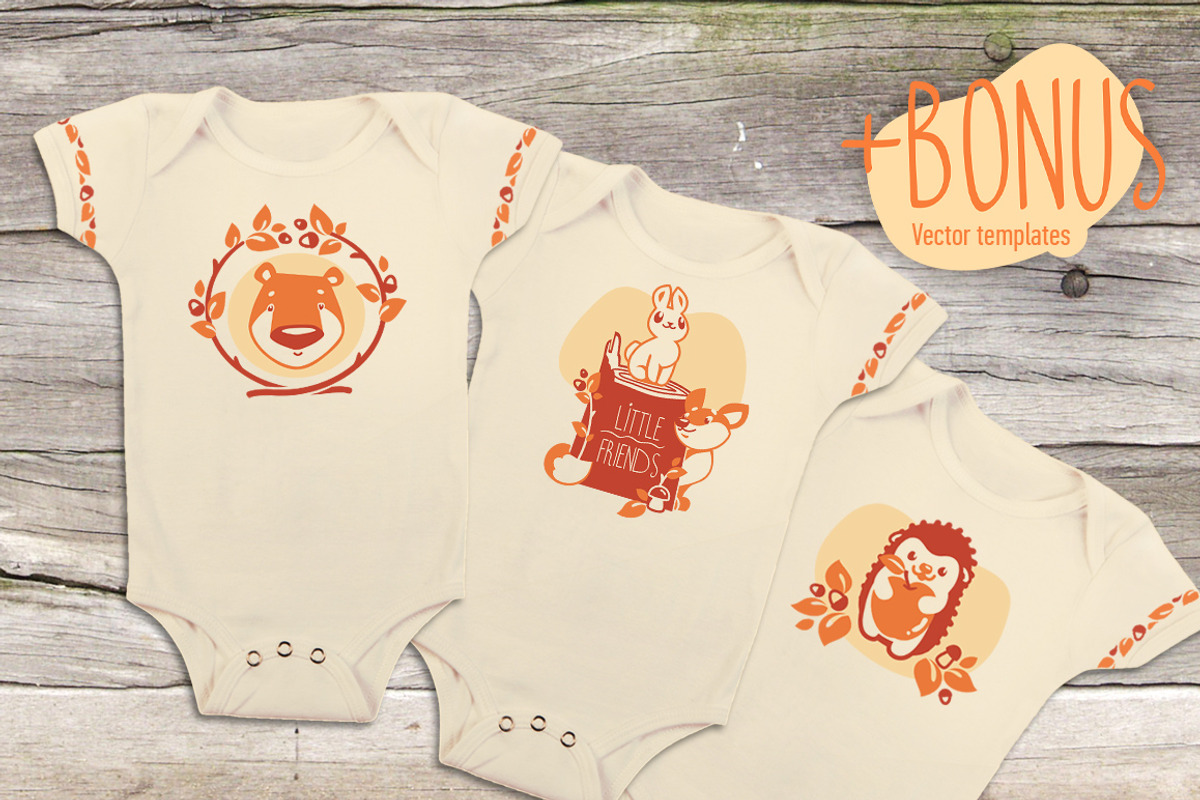 Animal Friends Bundle, an Animal Illustration by Alexander Baidin (Photo 4 of 4)
