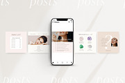Esthetician Instagram templates, a Social Media Template by LiliesandBerries (Thumbnail 19 of 23)