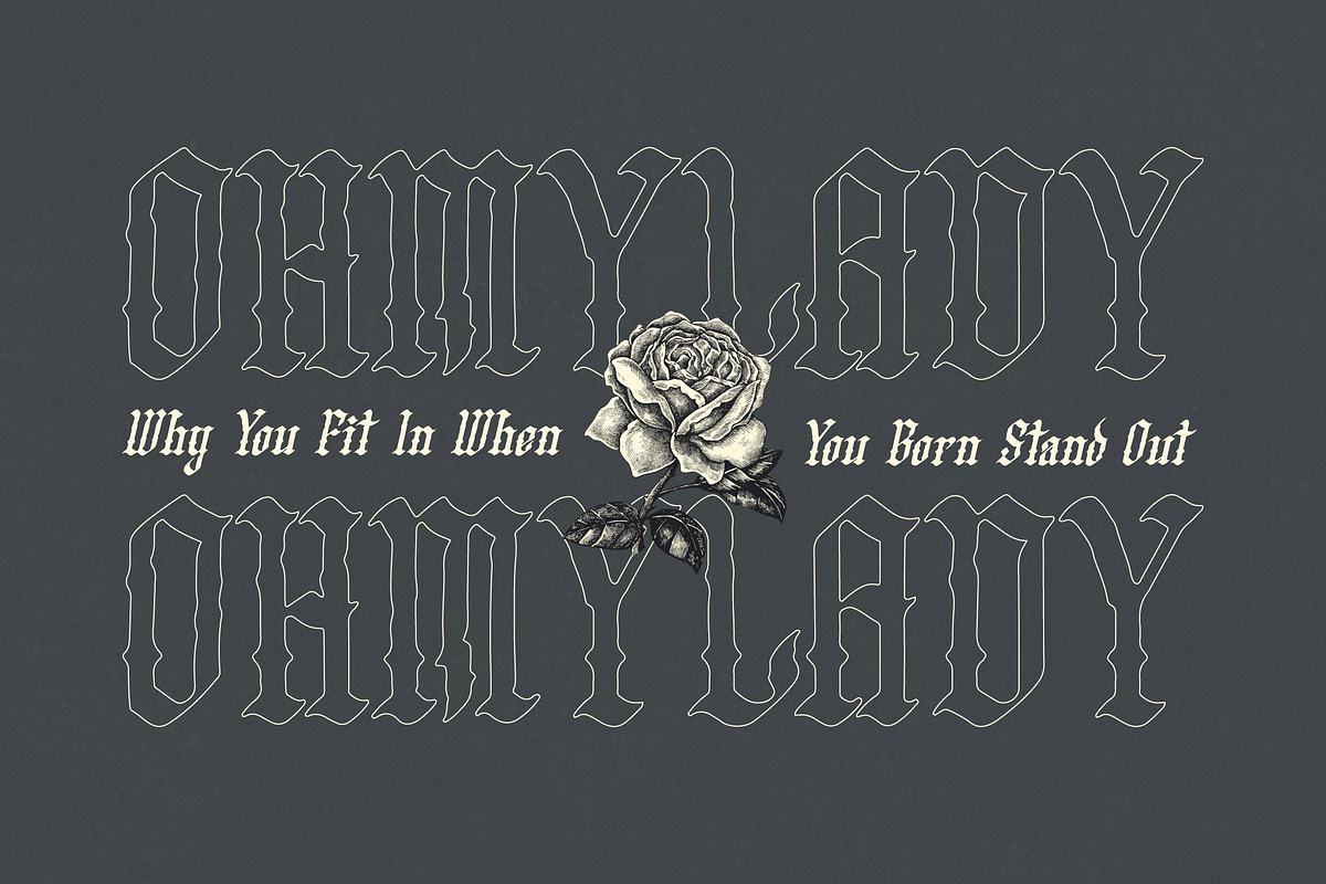 Mayhart Windah Blackletter Typeface, a Blackletter Font by Denustudios (Photo 5 of 12)
