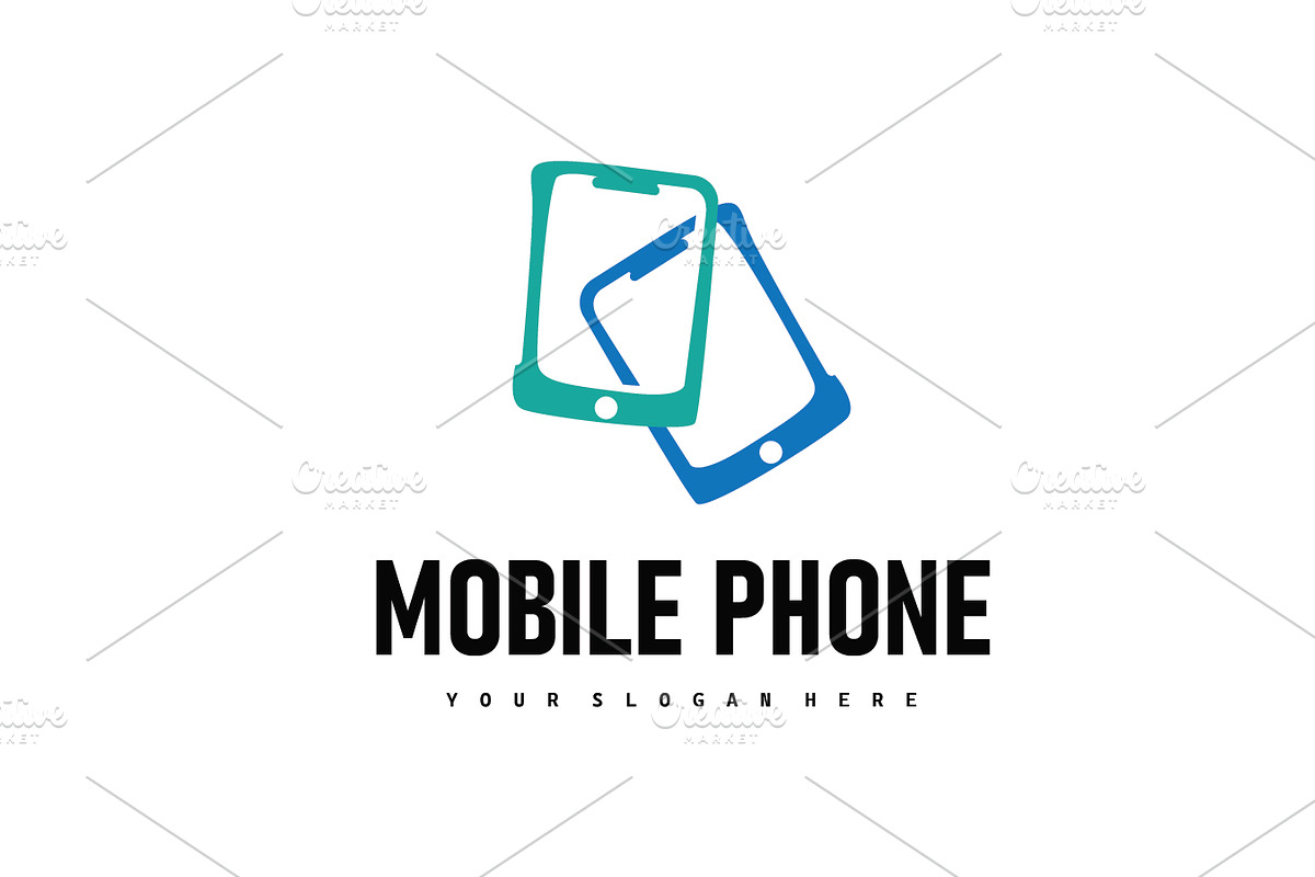 Smart phone logo design modern, a Branding & Logo Template by Maylianaw28